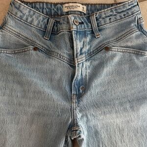 Abercrombie & Fitch Light Blue High Rise Jeans